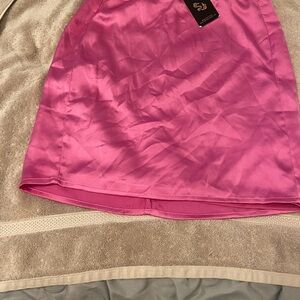 Chic Fuchsia Pencil Skirt By Simply Jules. Size Large